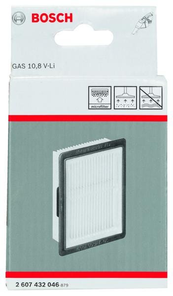 FILTRE A PLIS P.GAS 10,8 VLI BOSCH 2607432046 BOSCH ELECTROPORTATIF  [2607432046]