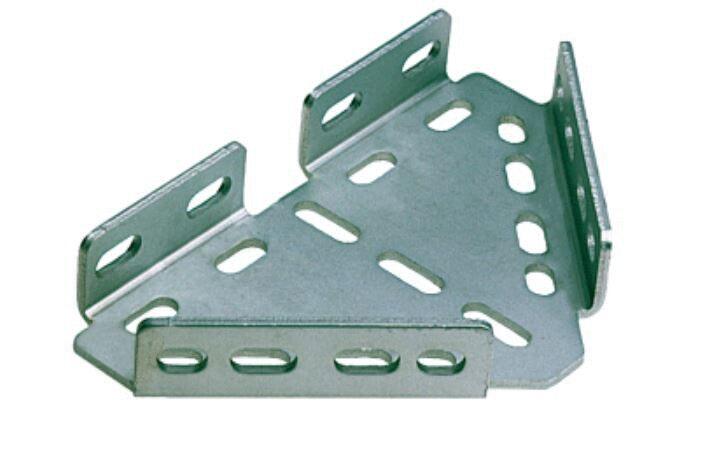 ACCESSOIRES POUR RAIL - Equerre universelle, électrozinguée