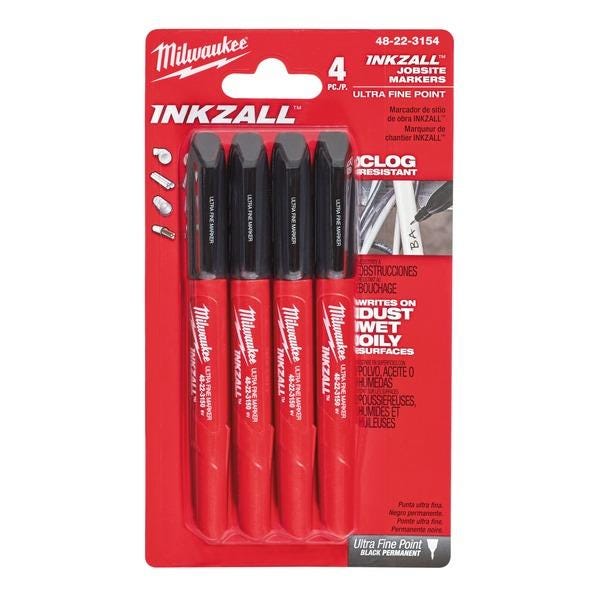 MARQUEUR PTE ULTRA FINE NOIR -SET 4- 48223154 TECHTRONIC INDUSTRIES FRANCE  [48223154]