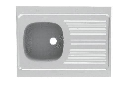 EVIER A POSER REVERSIBLE - LAVELLI - Inox lisse 18/10