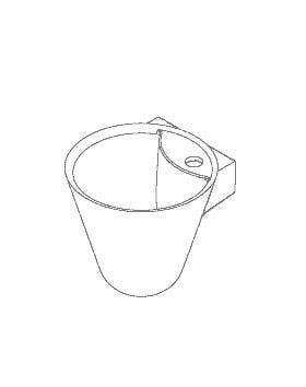 LAVE-MAINS SOLID SURFACE        LAQUE 1147002 DECOTEC  [1147002]