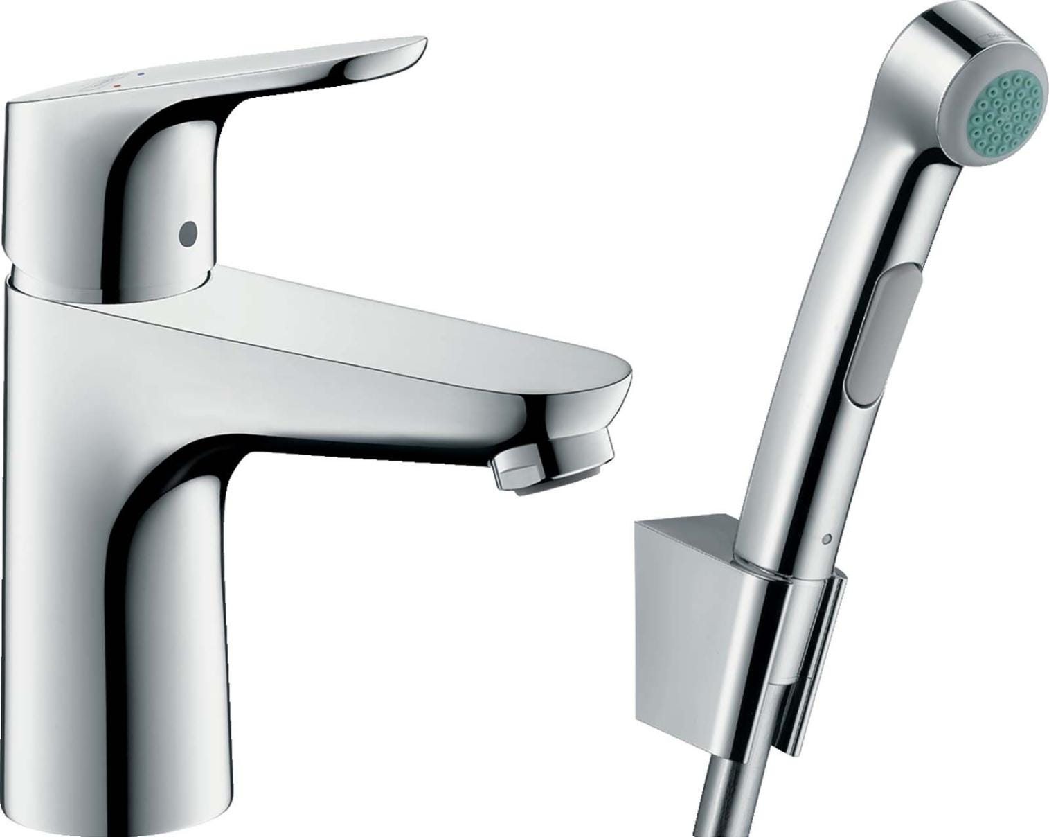 BONDE FOCUS SET BIDET  PUSH-OPEN     31927000 HANSGROHE  [31927000] 