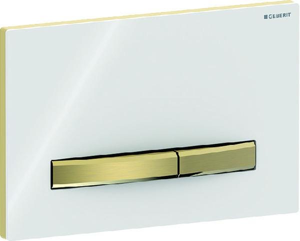 SIGMA - 50 - Plaque de déclenchement double touche en fonte d'aluminium