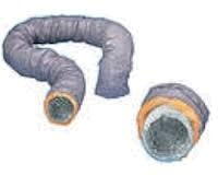 CONDUIT CIRCULAIRE FLEXIBLE - GP ISO - Gaine PVC souple isolée - Intérieur alu/polyester