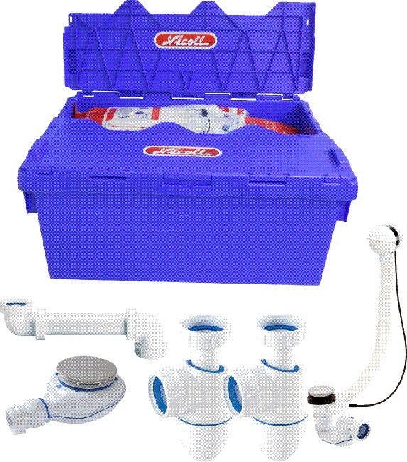 BAC DE RANGEMENT - Pour rangement sanitaire