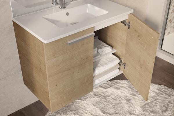 MEUBLE S/T PRIMARO L80 2P              735020 SANIJURA / KOHLER FRANCE  [735020]
