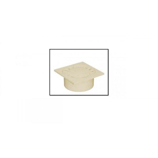 SIPHON COUR PVC GRIS 200X200         CHPVC20G FIRST PLAST FRANCE  [CHPVC20G]