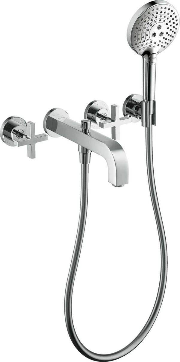 SET DE FINITION - Axor Citterio - Pour mélangeur bain-douche 3 trous encastré