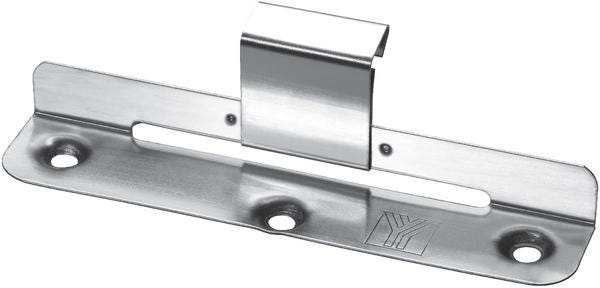 COUVERTURE A JOINT DEBOUT - Patte coulissante inox