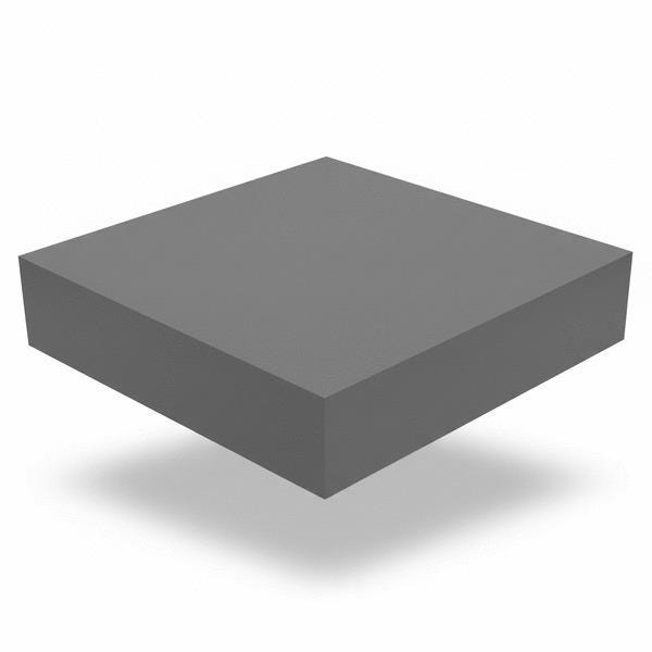 PLAQUE PP GRIS EXTRUDE           20X1000X1000 SIMONA ALLEMAGNE
