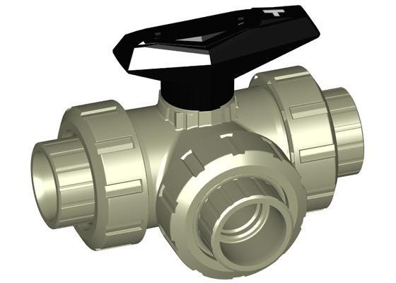 ROBINET BIL.543 T-H PP/EPDM EMB. 40 167543205 FISCHER GEORG  [167543205]
