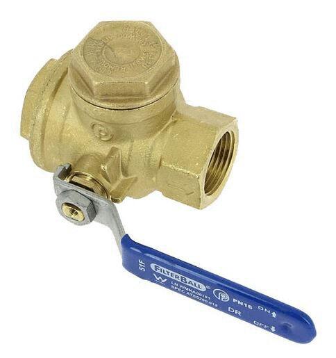 VANNE A SPHERE FF - 51F avec filtre FM28 incorporé
