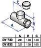 TE INSPECTION D 150 MM ALU    DY832 100002470 DE DIETRICH EQUIP THERMIQU BDR  [100002470]