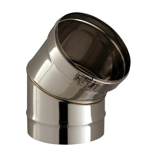 ELEMENT COUDE 45+ COLLIER 0:250 36250021/9999 POUJOULAT  [36250021/9999]