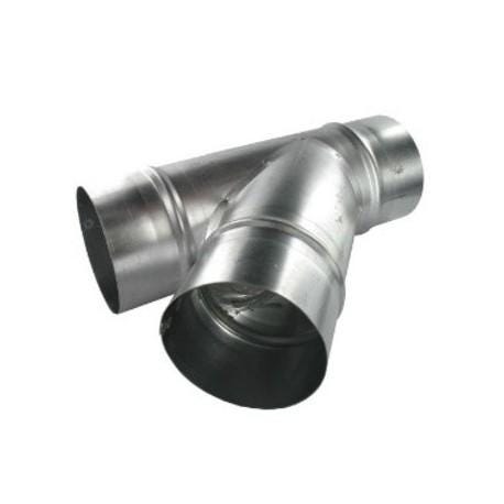TE OBLIQUE 45 ACIER GALVA D125X100     864774 S&P FRANCE SOLER & PALAU  [864774]