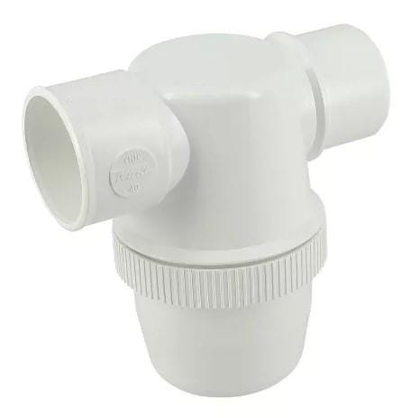 SIPHON LAV.A COLL.ENTREE HORIZ.D32 GRIS  YF1C