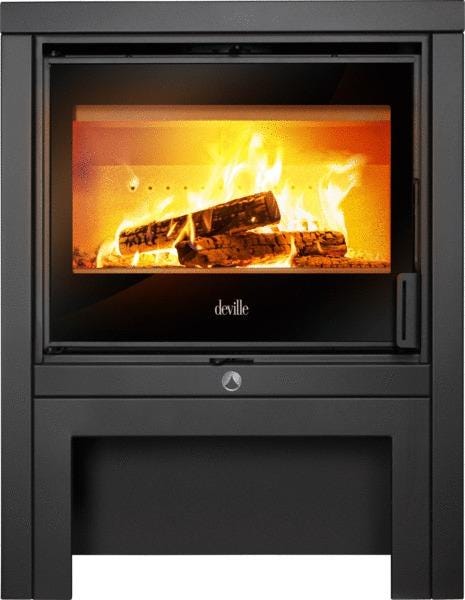 POELE A BOIS HAUT LEMAN 8KW         C077BQ-06 INVICTA  [C077BQ-06]