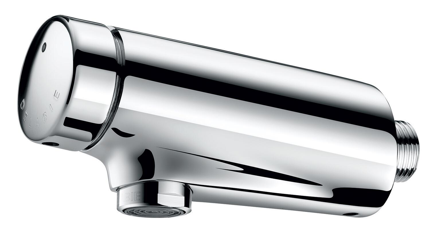 TEMPOSOFT - Robinet poussoir de lavabo sur vasque