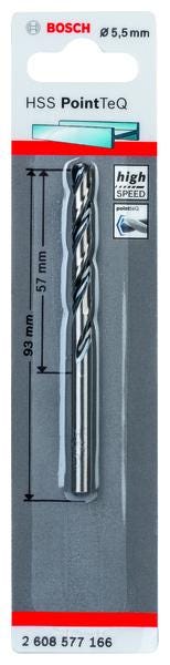 FORET MET.HSS PTEQ 5.5X57    BOSCH 2608577166 BOSCH ELECTROPORTATIF  [2608577166]