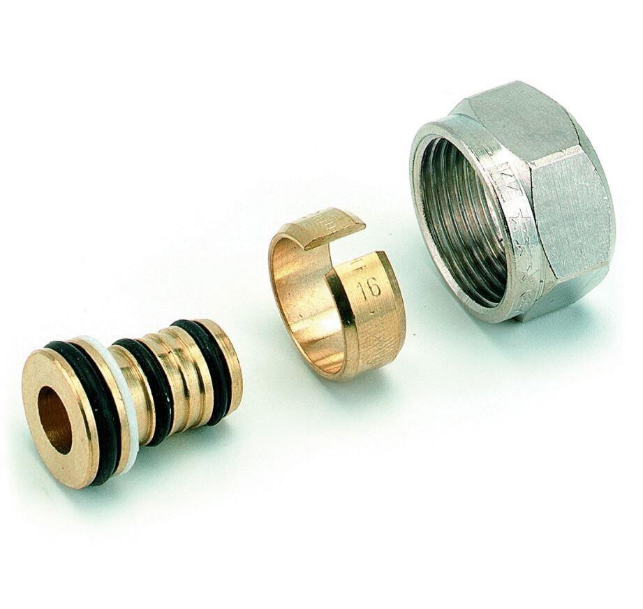 RACCORDEMENT DES COMBINES MONOTUBE - Raccord à compression pour tube PER
