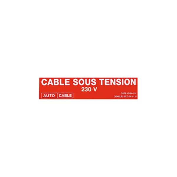 ACCESSOIRES POUR CABLE CHAUFFANT AUTOREGULANT