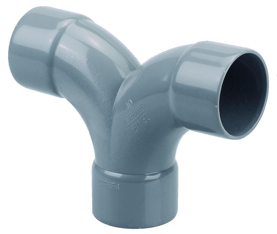 COUDE - FF - Double parallèle - 87°30