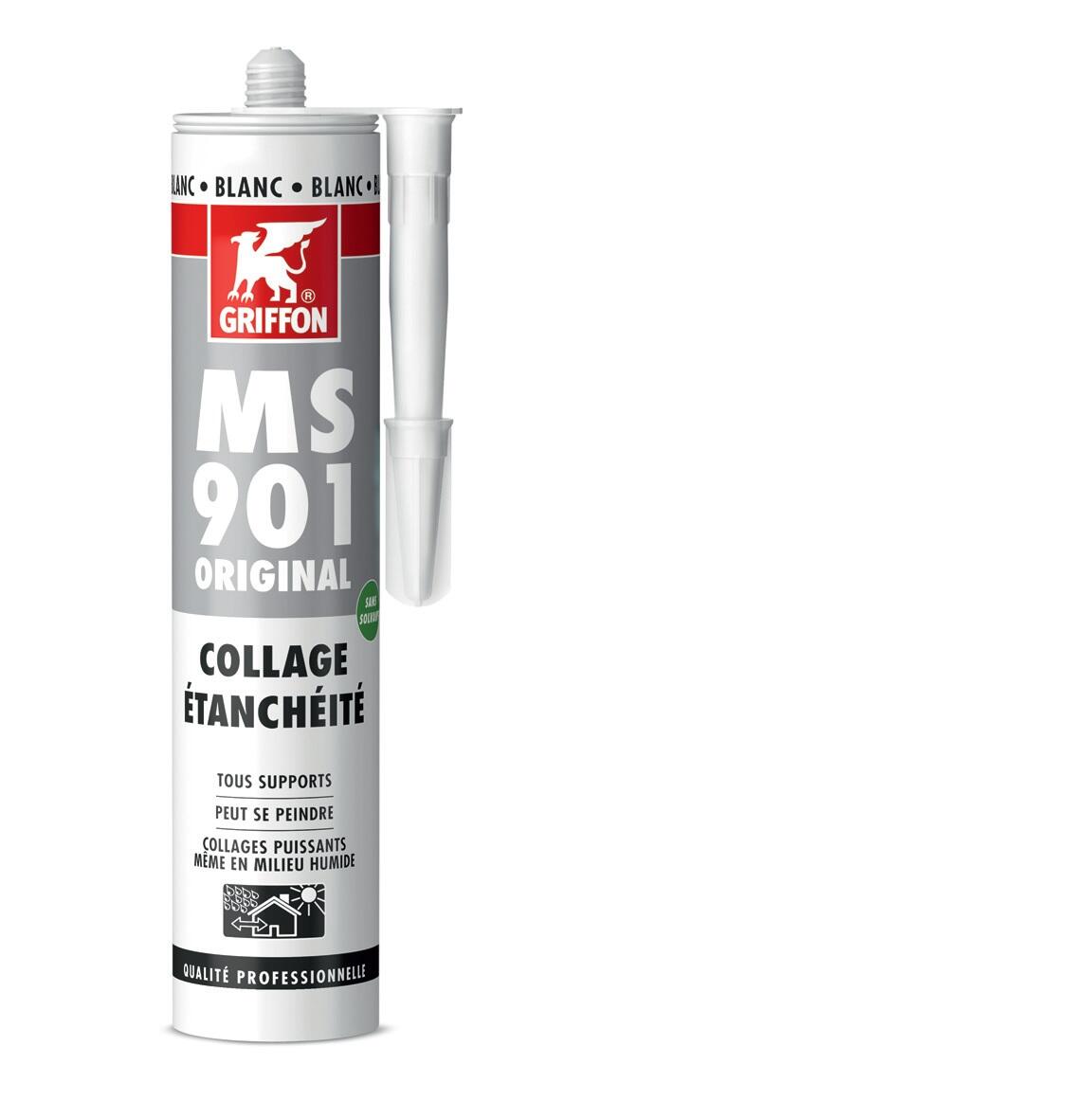 MS 901 - Colle de montage universelle et mastic d'étanchéité
