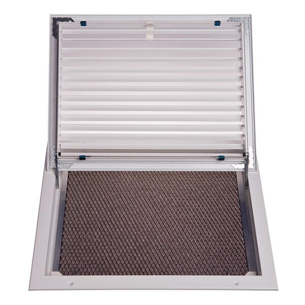GRILLE REPRISE POUR FILTRE - Lames horizontales orientables