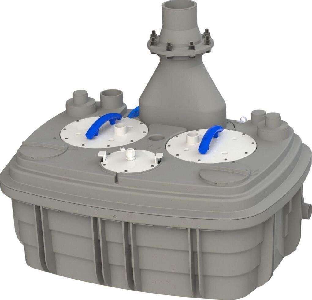 STATION EAUX CHARGEES - SANICUBE 2 XL