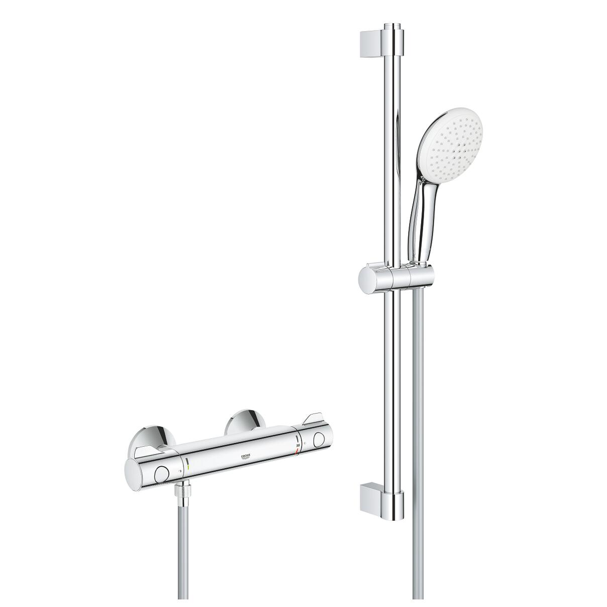 GROHTHERM 800 + ENSEMBLE TEMPESTA 2 JETS - Ensemble de douche thermostatique