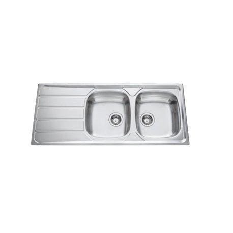 EVIER 2C.MONTEBELLO 116X50 INOX JS EV4521 IMS JS AQUATOP  [EV4521 IMS]