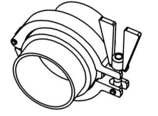 BRIDE SANITAIRE PVDF LINER B.A.B      110X3,0