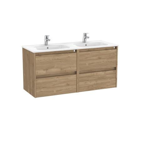 MEUBLE TENET UNIK 4TR 120CM NOYER  A851891517 ROCA SANITAIRE  [A851891517]