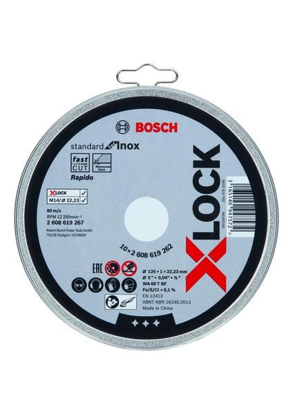 DISQUE A TRONÇONNER - Standard for Inox