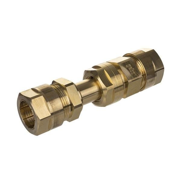 RACCORD DE COMPRESSION MULTIGEBO - Avec ajustement de la longueur, pour réparations dans des conduites installées ou pour une connexion simple de deux tuyaux multicouches différents
