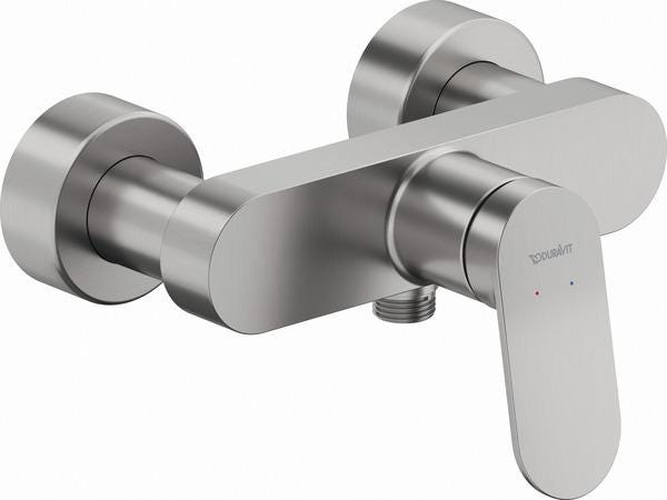 MITIGEUR DOUCHE WAVE INOX BROSSE WA4230000070 DURAVIT  [WA4230000070]