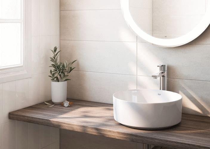 LAVABO INSPIRA  37X37              A327523640 ROCA SANITAIRE  [A327523640] 