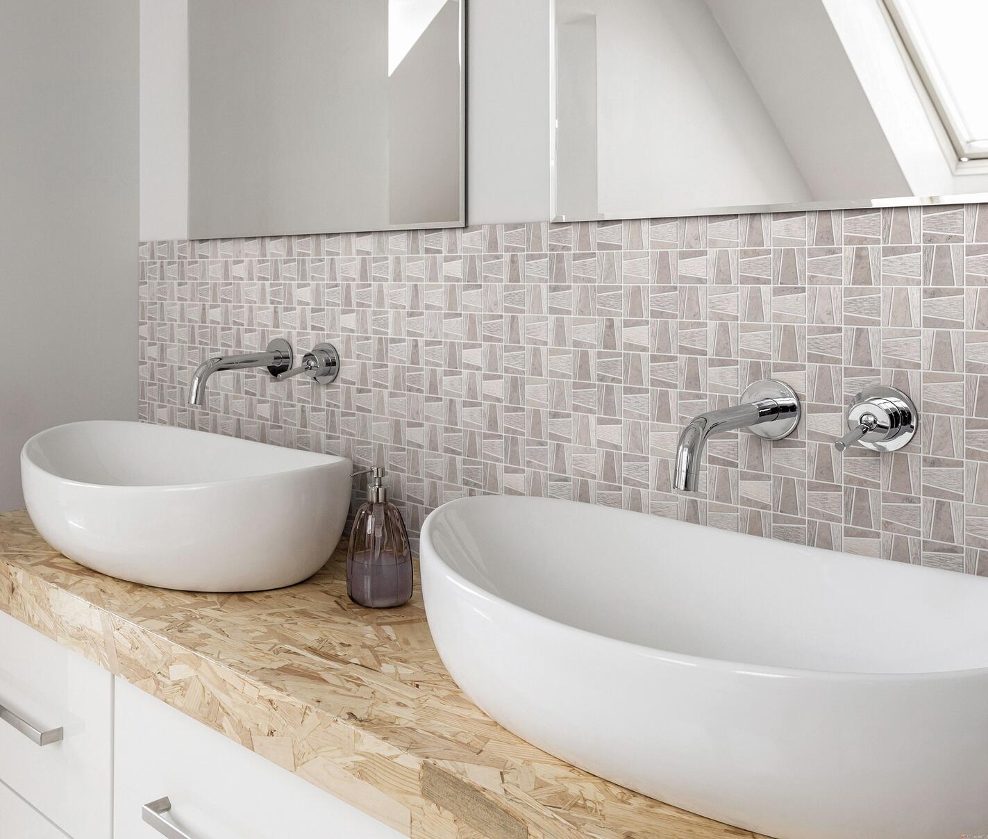 MOSAIQUE MARBRE - Mur décor