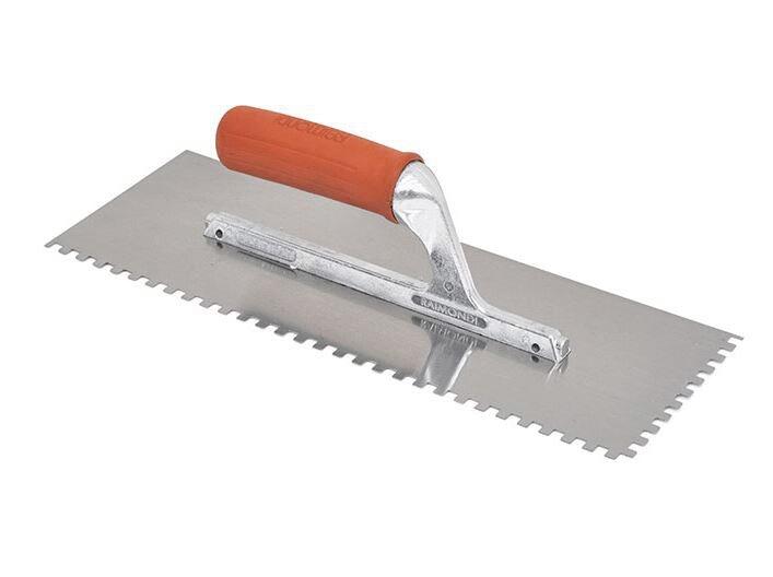 PLATOIR - Denté 36 x 13 cm avec poignée en caoutchouc