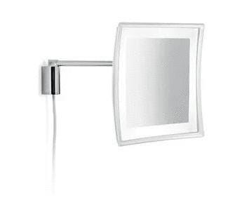 MIROIR GROSS.MUR.AV.ECL.LED 25X25CHR AV058HCR