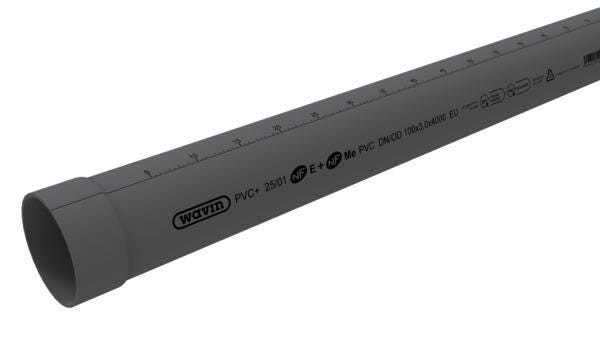 TUBE PVC+ EU NFE-NFM1 -4M- 80X3.0     3096625