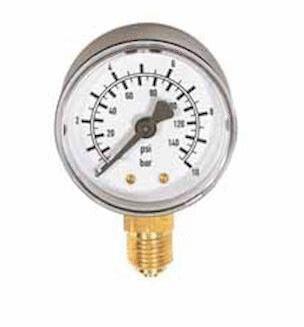 ACCESSOIRE HYDRAULIQUE - Manomètre radial à cadran sec