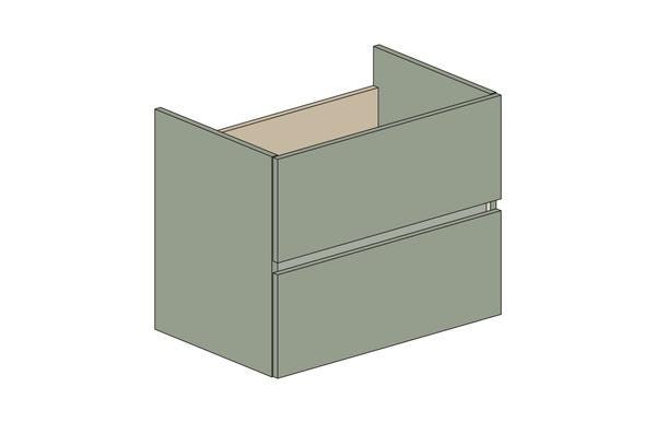 MEUBLE S/PLAN EAZY26 2T 70CM SAUGE     RC0254