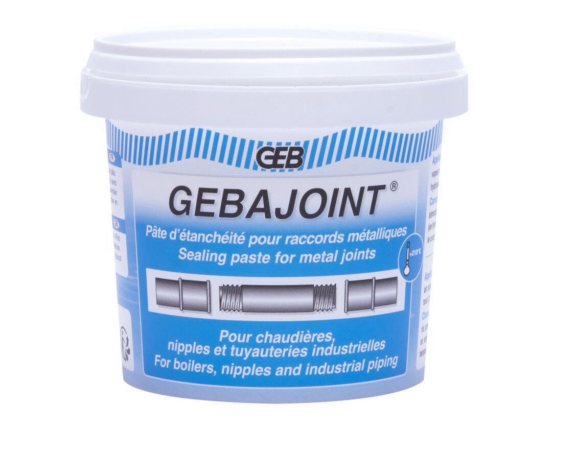 GEBAJOINT - Pâte d’étanchéité durcissante pour raccords filetés en chauffage nipples et tuyauteries industrielles