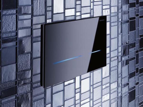 SIGMA - 80 - Plaque de déclenchement sans contact par détecteur de présence double touche invisible et lumineuse
