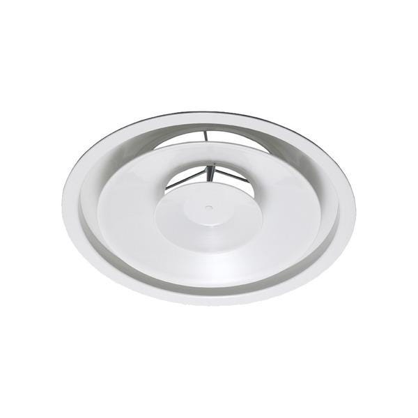 DIFFUSEUR CIRC.REGLABLE ALU BLC D160  BTOR160