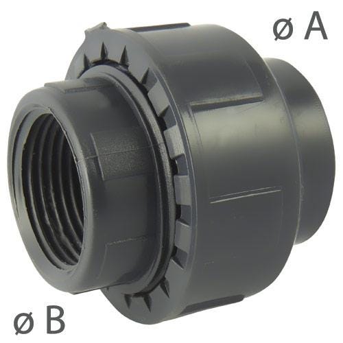 UNION FF PVC 50X1 1/2 5840      5005840504000 CODITAL FRANCE  [5005840504000]