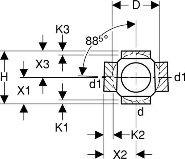 EMBRANCHEMENT 4E.88,5 PE110 GEBERIT 367610161 GEBERIT  [367.610.16.1]