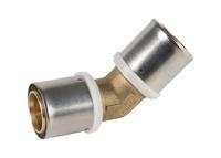 COUDE 45'DE RACCORD.   PEXAL  63X63 VS0130851