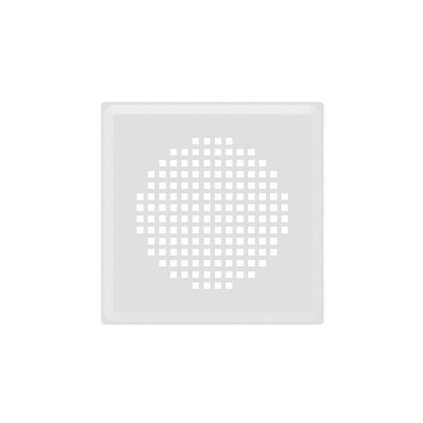 GRILLE CARREE TORINO BLANC          990320792 ACOVA-ZEHNDER GROUP FRANCE